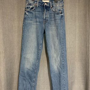 MOTHER High Waisted Hiker Hover A Day in the Life of Daniel